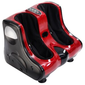 Shiatsu kneading rolling vibration heating foot