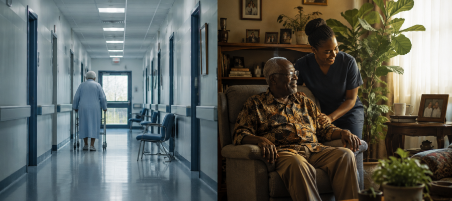home care and nursing home